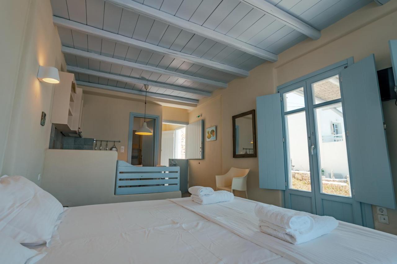 Makares Aparthotel Donoúsa Eksteriør bilde